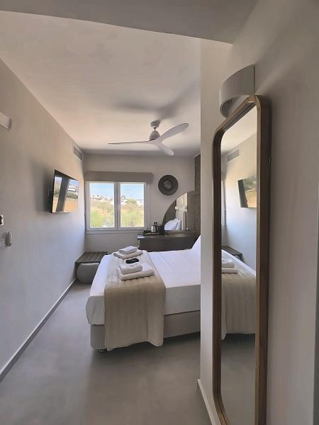Economy Double Room with Garden View &ndash; No Balcony at Armia Experience Hotel, Vári, Sýros